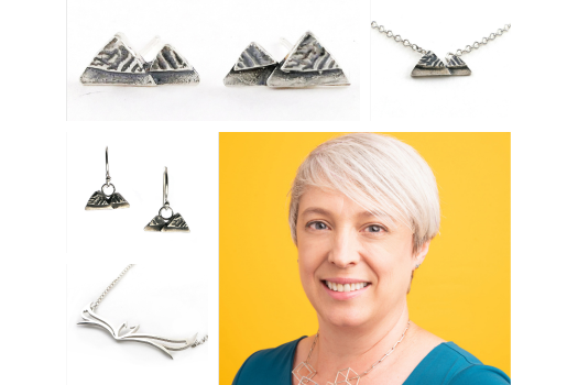 Silver Sculptor Jewelry pieces