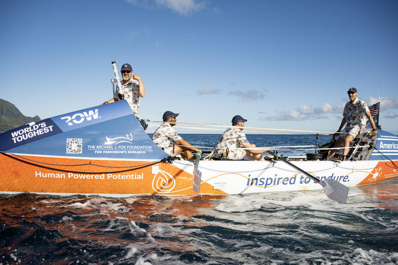 HPP rowing the Pacific