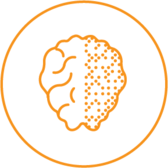 Brain scan icon