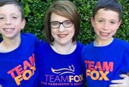 Patient Council Member and Team Fox MVP Nicole Jarvis with sons
