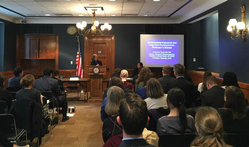 Capitol Hill Briefing Addresses Environmental Risk Factors for Parkinson's