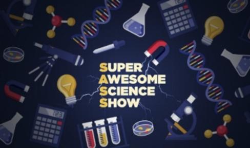 Logo: Super Awesome Science Show