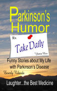 Book cover for "Parkinson's Humor: Funny Stories about My Life with Parkinson's Disease."