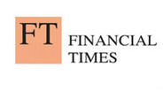 Logo for global business newspaper, "Financial Times."