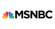 Logo for MSNBC, a cable news station.