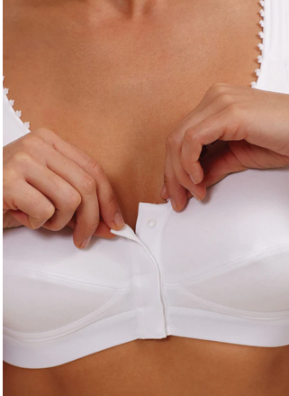 front fastening bra demonstration photo