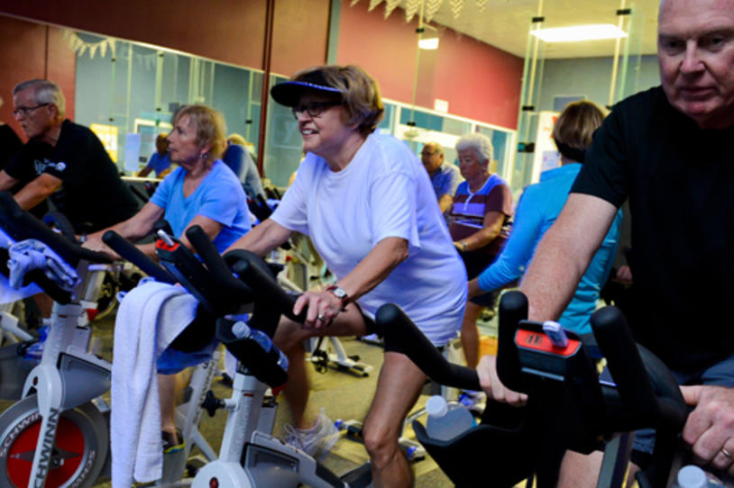 stationary bike parkinson's