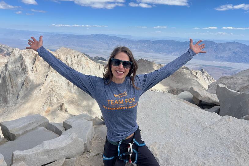 Celebrating at the summit — a moment I'll never forget.